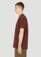 American Script T-Shirt in Brown