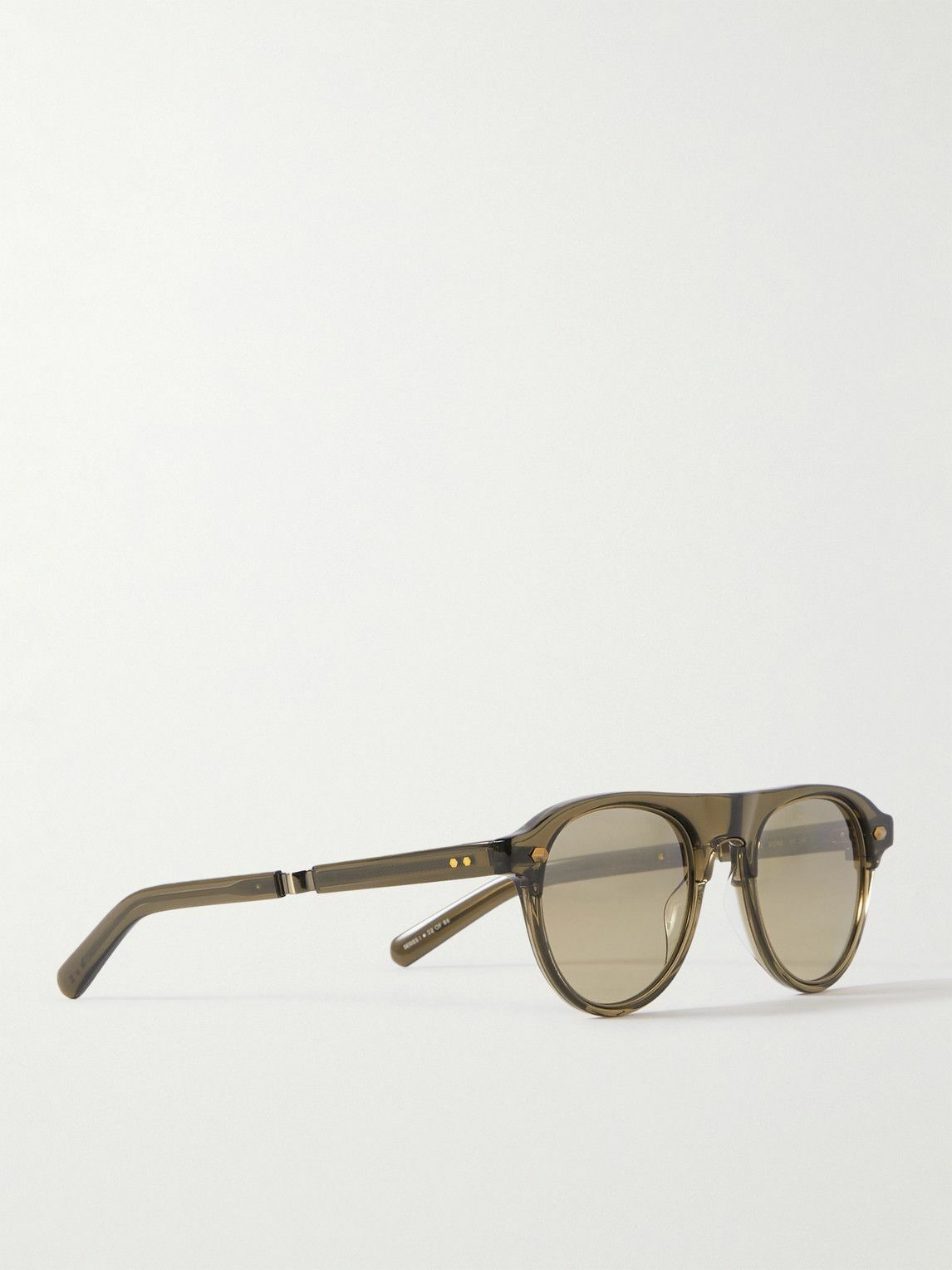 Mr Leight - Stahl Aviator-Style Acetate Sunglasses Mr. Leight