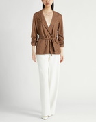 Majestic Filatures Womens Blazer in Brown