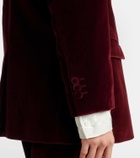 Tod's Cotton velvet blazer