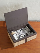 Brunello Cucinelli - Steel and Raffia Cocktail Set