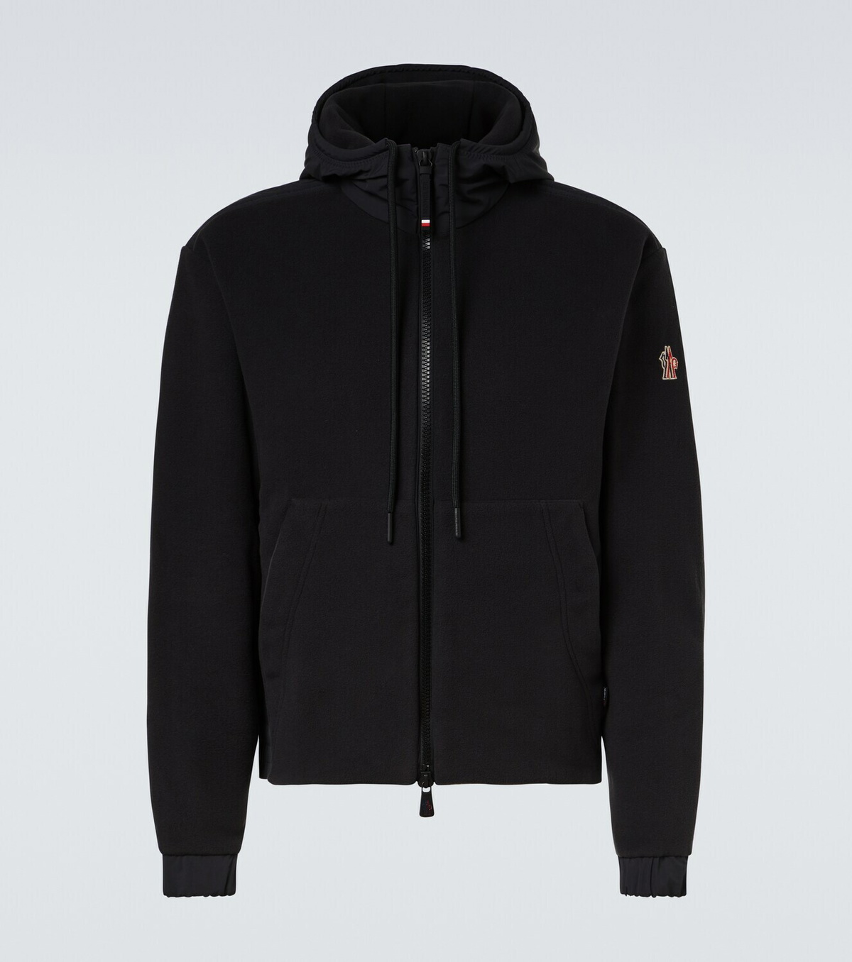 【美品 国内正規】2022 MONCLER GRENOBLE Hoodie L Moncler Grenoble Black Padded Down Hoodie Moncler Grenoble