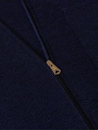 Paul Smith - Merino Wool Zip-Up Cardigan - Blue