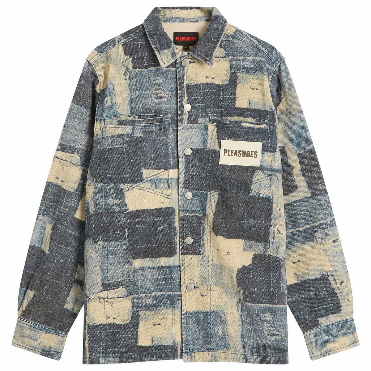 Pleasures Men's Boro Work Jacket in Indigo