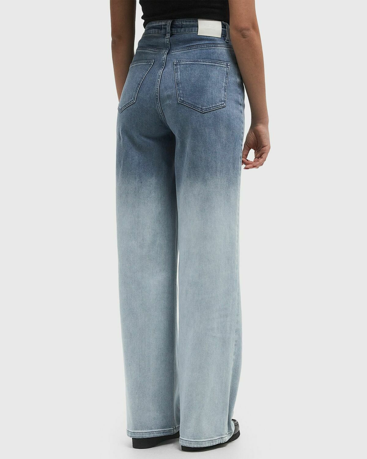 Gestuz BEBBIEGZ HW WIDE JEANS Blue Women