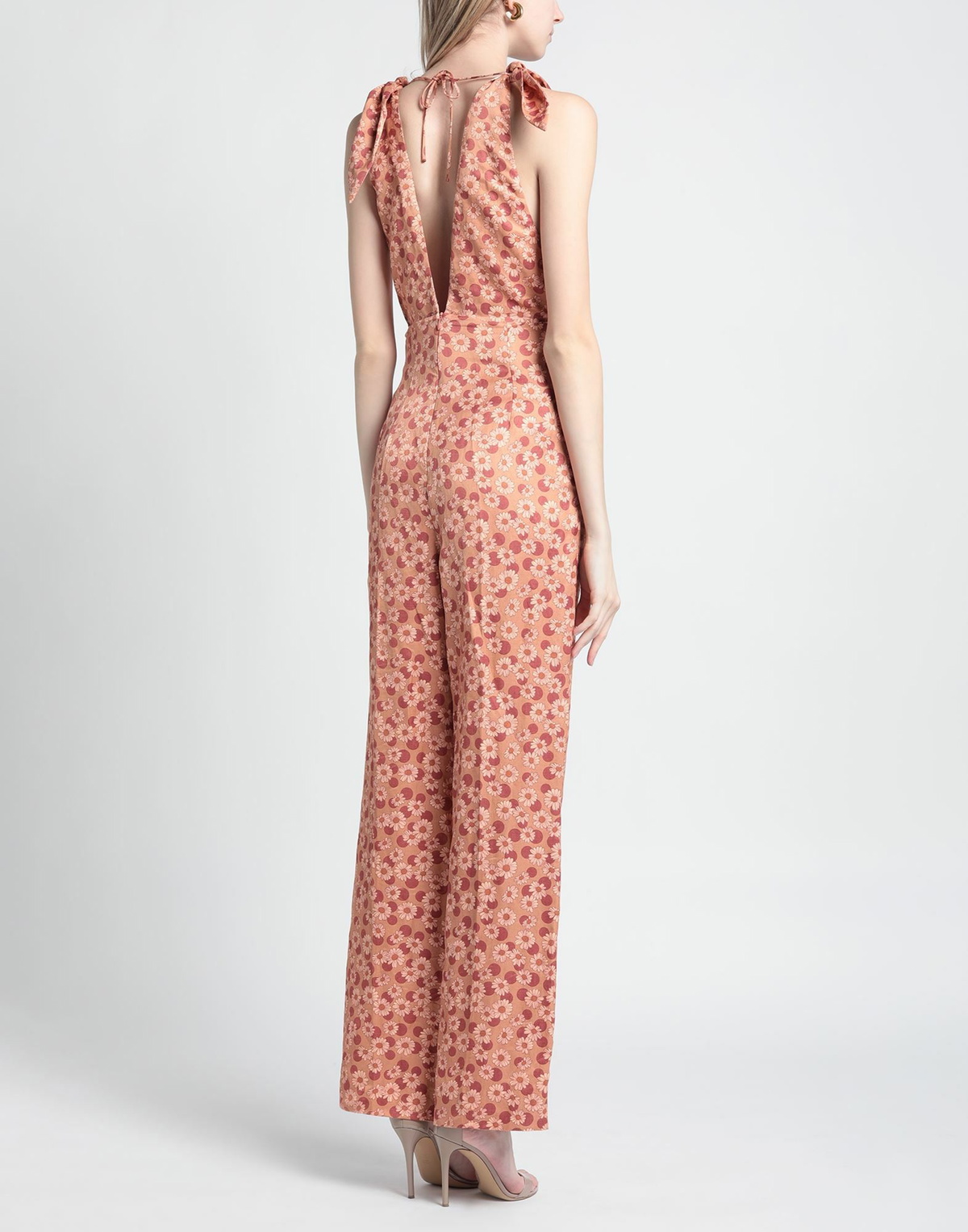 Sandro Womens Jumpsuit in Brown