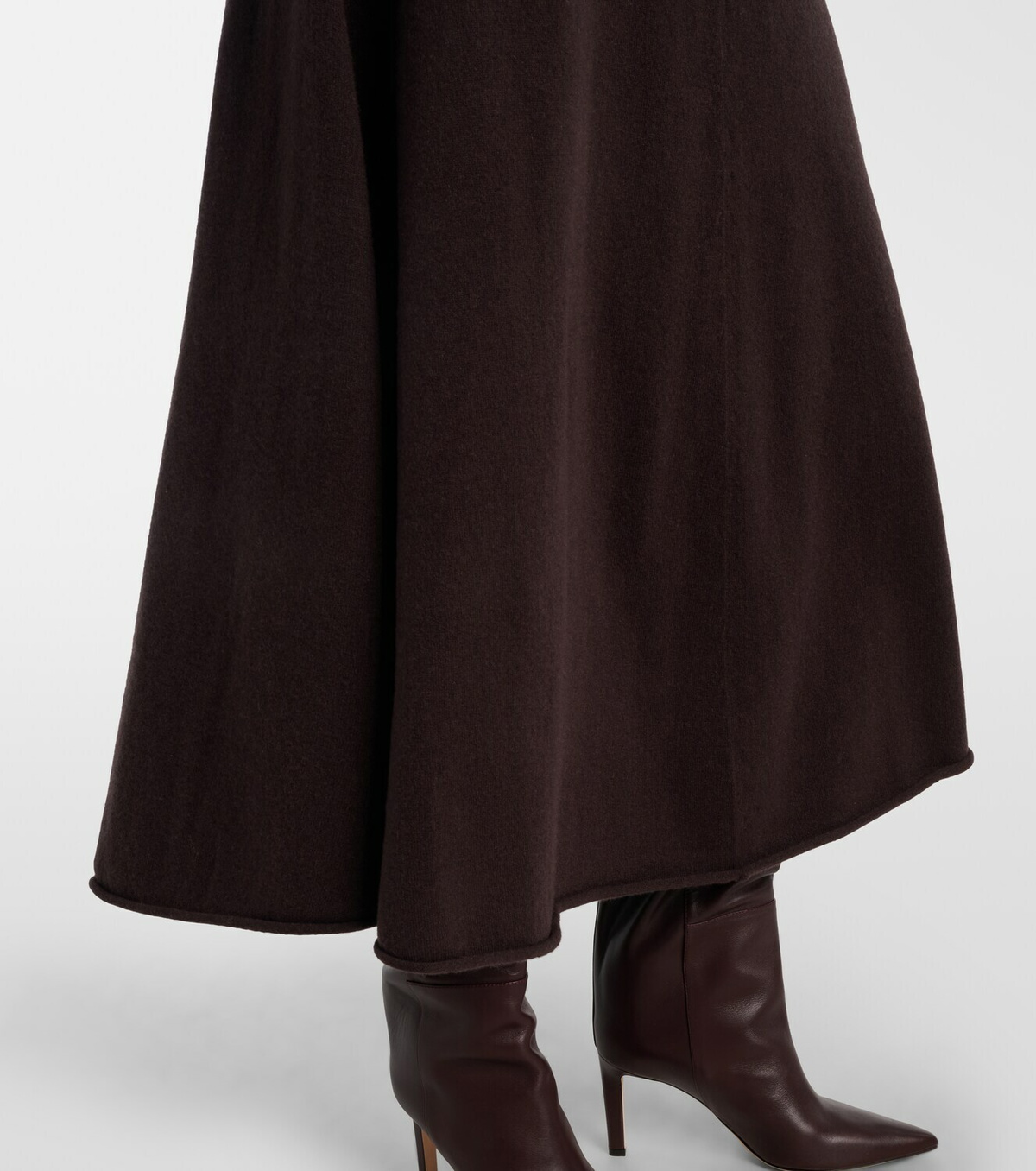 Extreme Cashmere N°388 Ease cashmere-blend maxi skirt