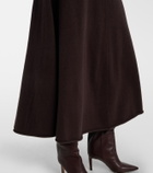 Extreme Cashmere N°388 Ease cashmere-blend maxi skirt