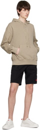 Hugo Black Patch Cargo Shorts