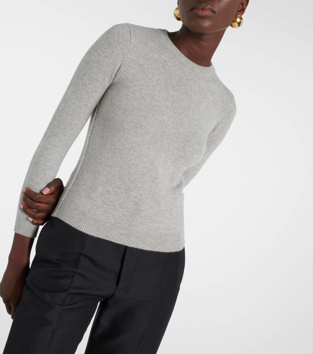 Extreme Cashmere N°98 Kid cashmere-blend sweater extreme cashmere