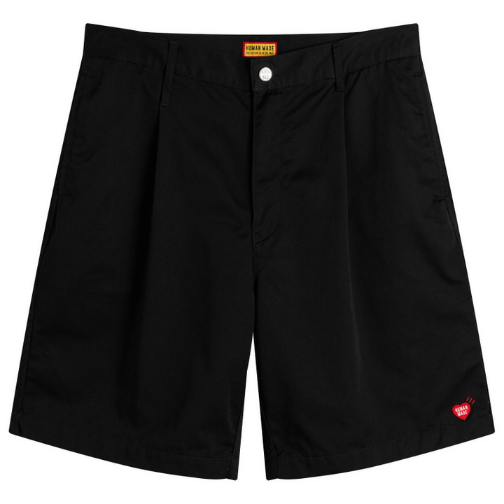 Photo: Human Made Men's Pleated Skater Shorts in Black