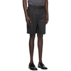 Maison Margiela Grey Two Play Popeline Shorts