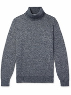 Brunello Cucinelli - Knitted Rollneck Sweater - Blue