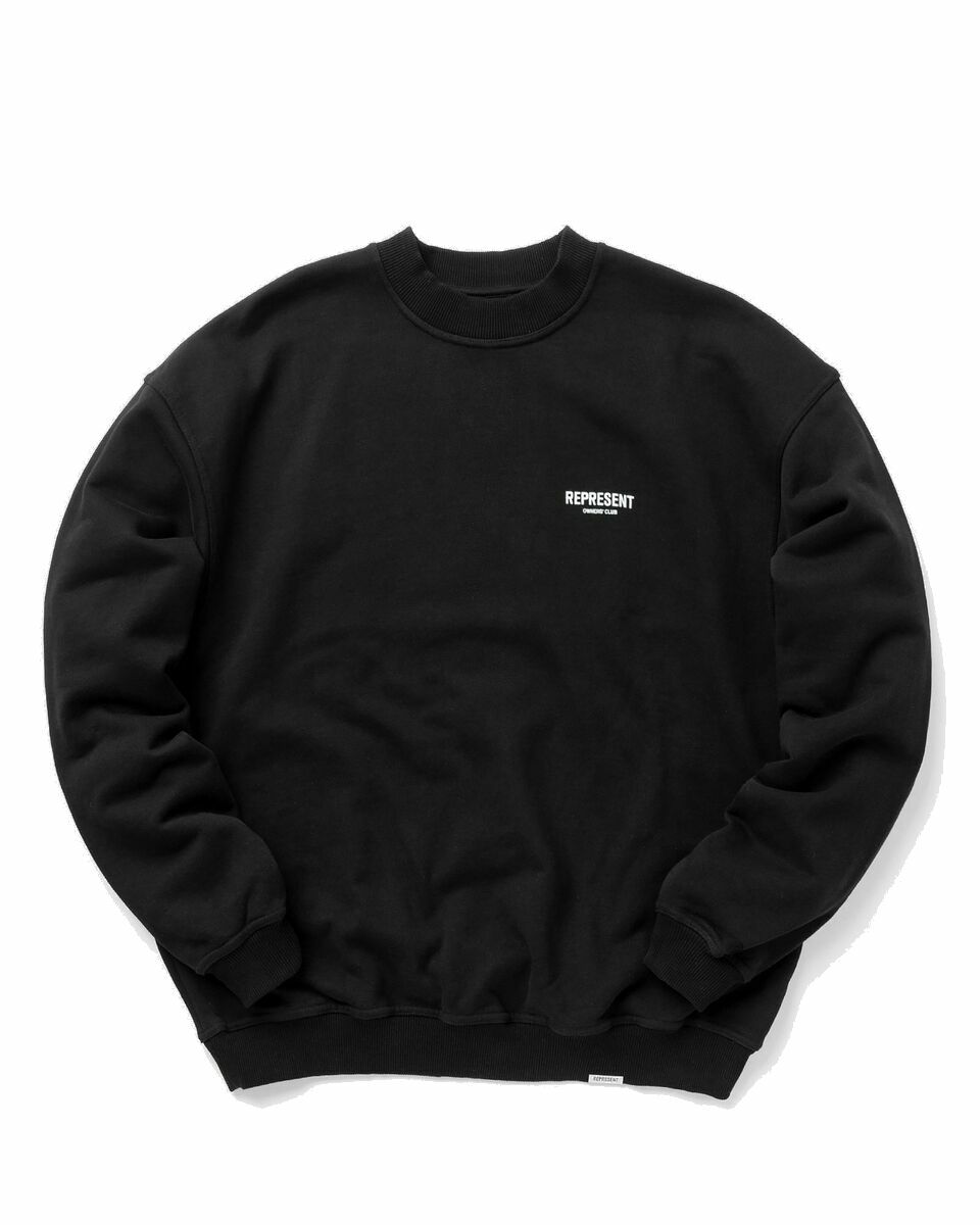 Photo: Represent Represent Owners Club Sweater Black - Mens - Sweatshirts