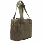Filson Men's Tin Cloth Tote Bag in Otter Green