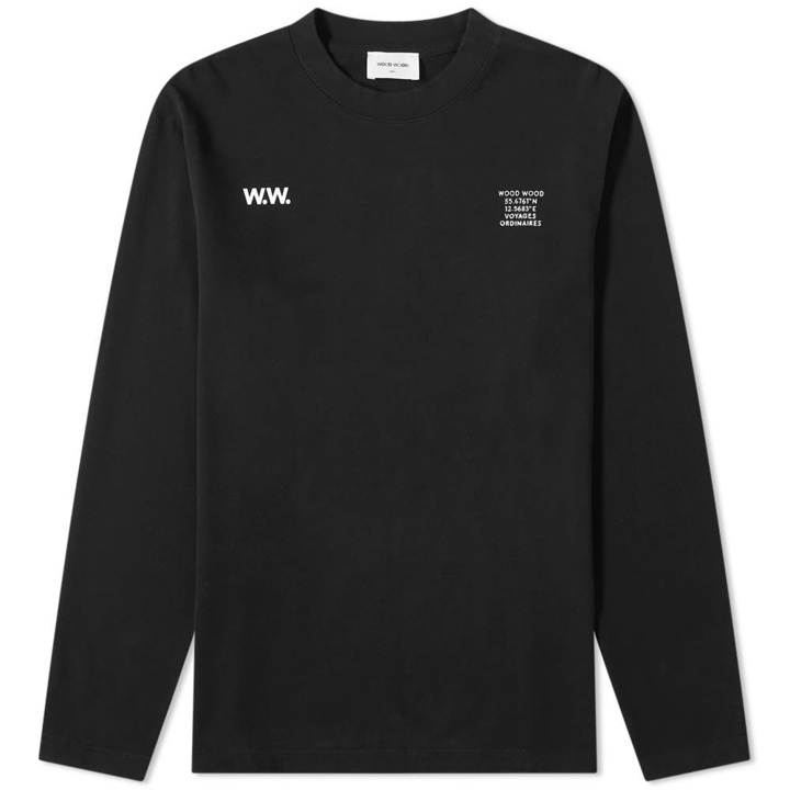 Photo: Wood Wood Long Sleeve Anakin Voyage Ordinaires Tee