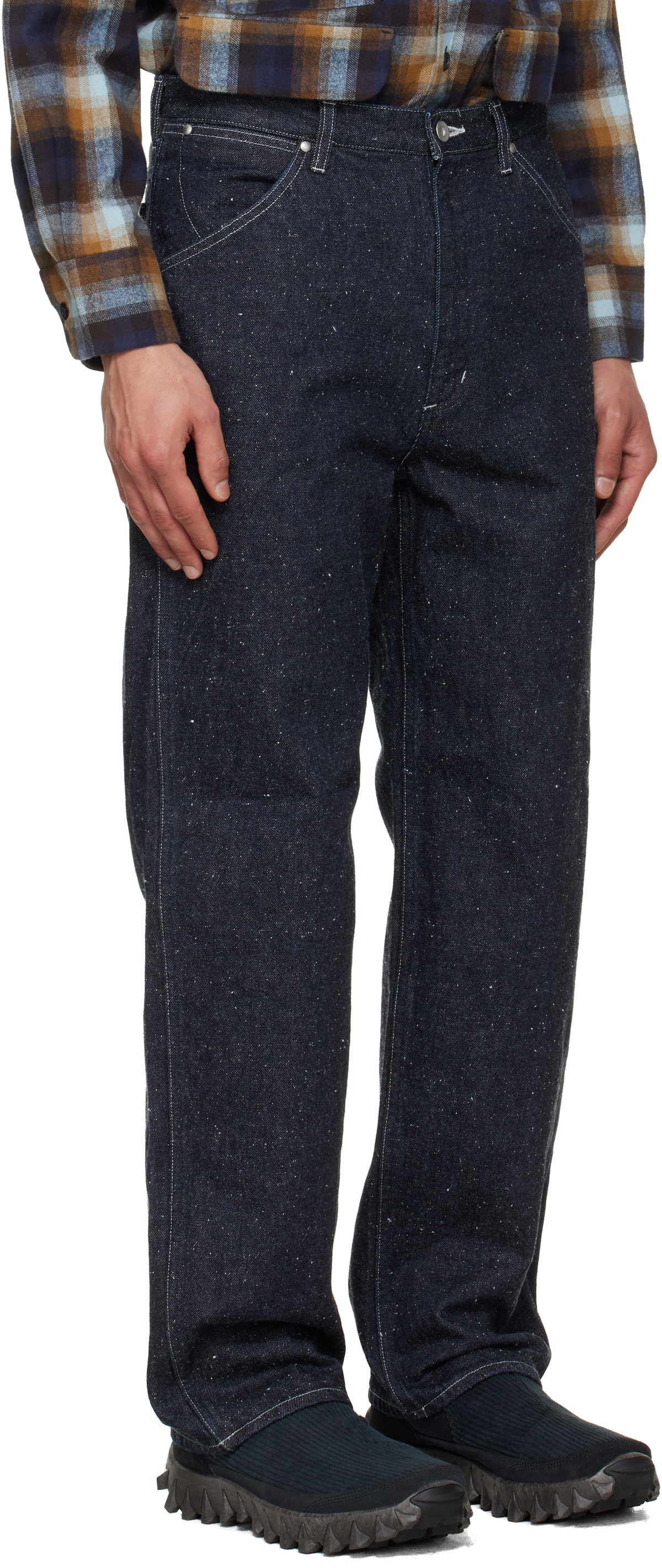 South2 West8 Navy 5P Jeans