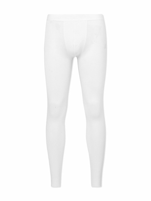 Photo: Zimmerli - Pureness Stretch-Micro Modal Long Johns - White