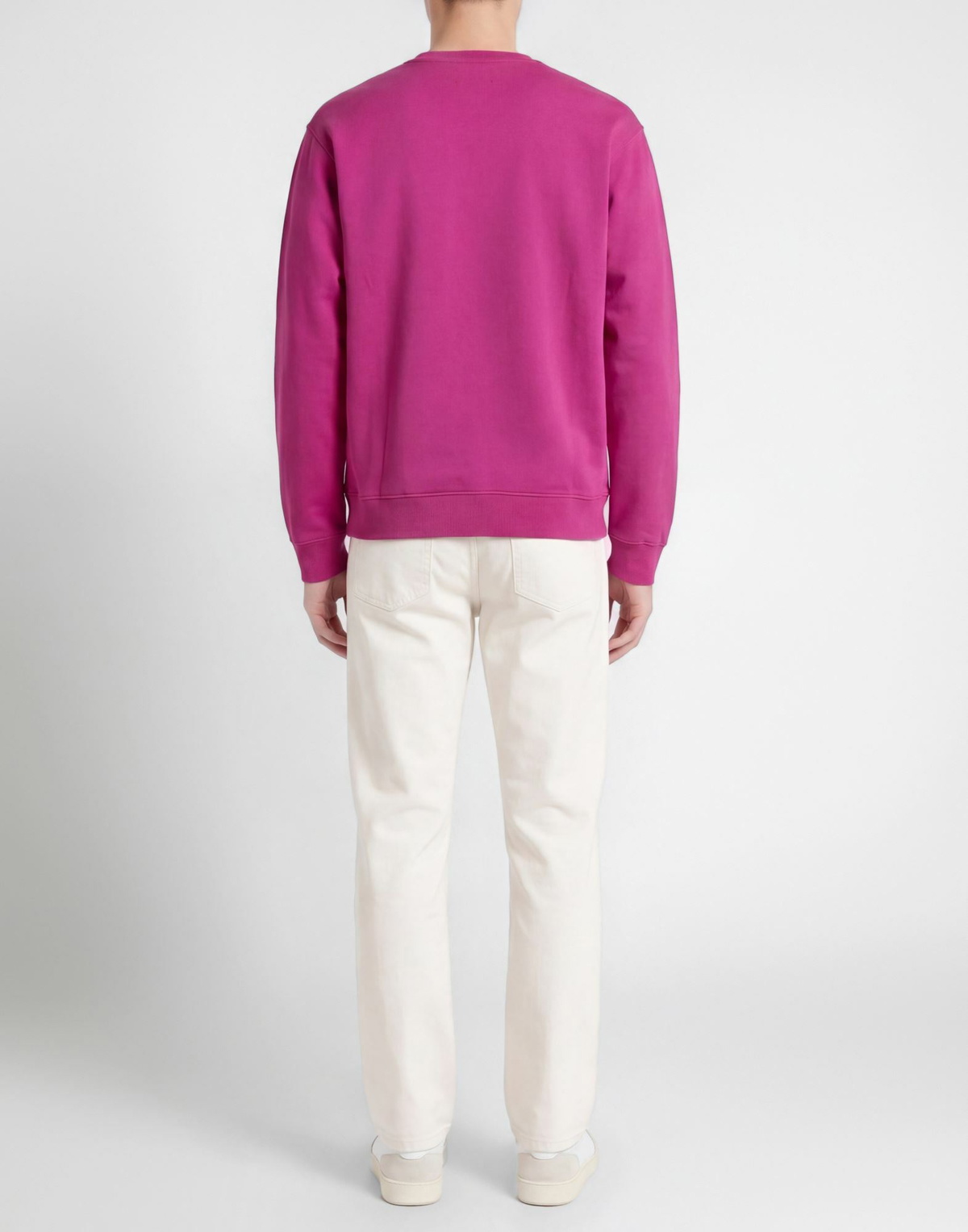 Colorful Standard Mens Sweatshirt Fuchsia