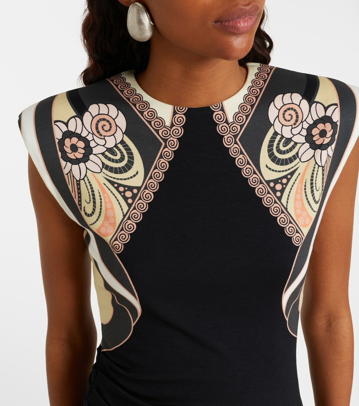 La DoubleJ Lela printed jersey minidress