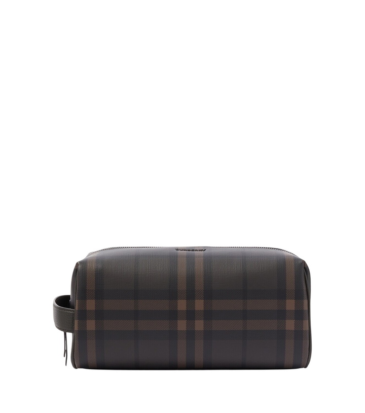 Photo: Burberry Burberry Check toiletry bag