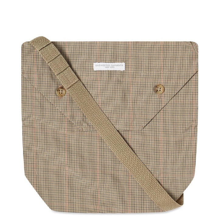 Photo: Engineered Garments Tattersall Shoulder Pouch