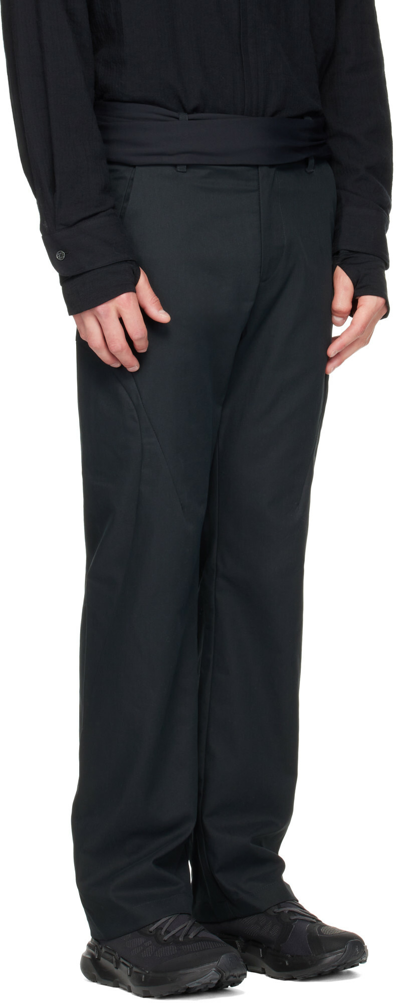 POST ARCHIVE FACTION (PAF) Black Climber Trousers