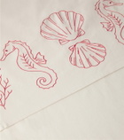 Les-Ottomans Embroidered linen tablecloth
