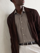Eleventy - Cotton-Blend Shirt - Green
