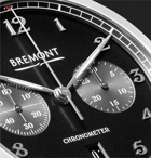 Bremont - ALT1-Classic/PB Automatic Chronograph 43mm Stainless Steel and Alligator Watch, Ref. No. ALT1-C/PB, Ref. No. ALT1-C/PB - Black