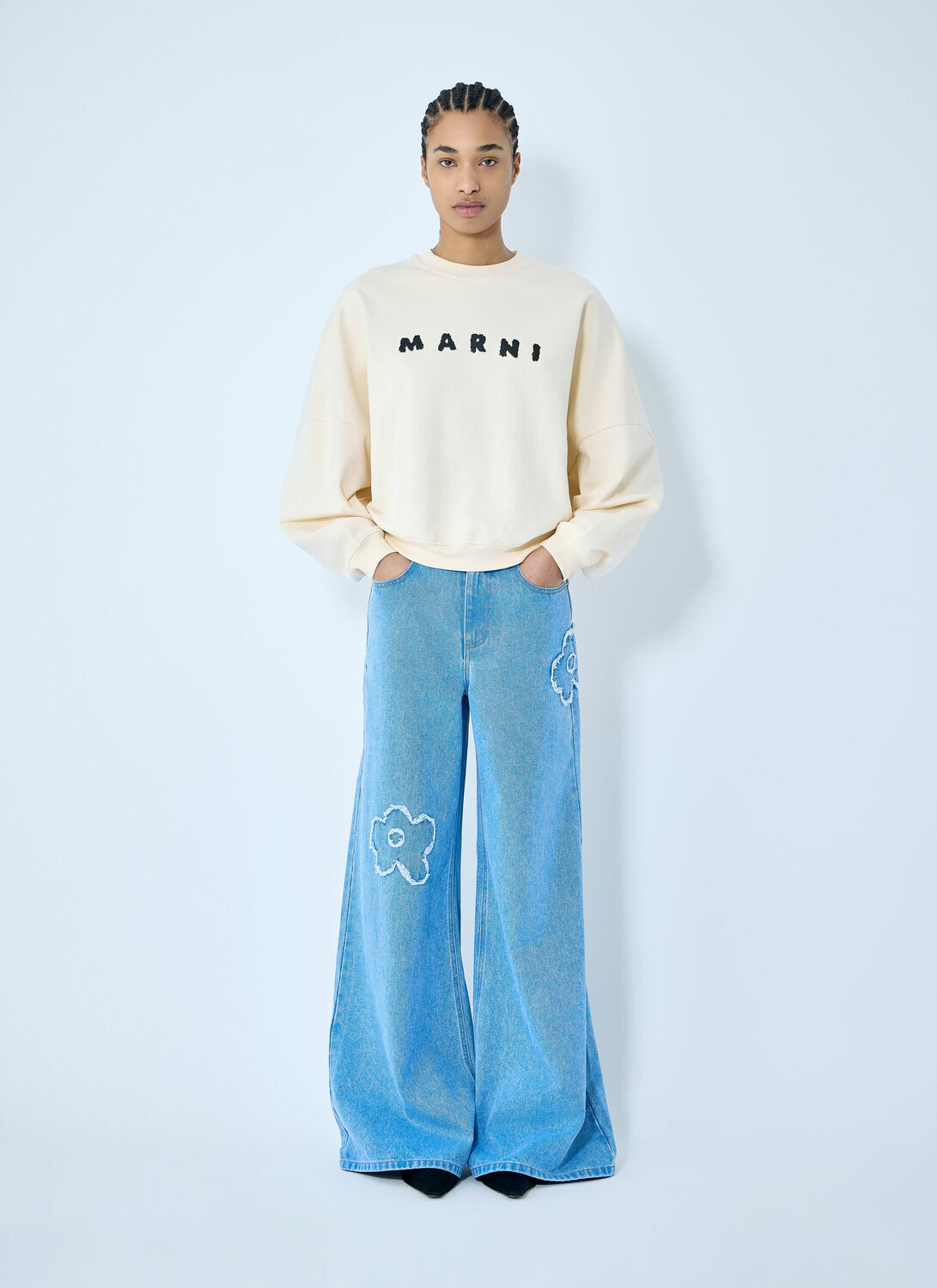 Marni Logo Print Sweatshirt