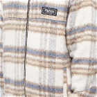 Butter Goods Men's Hairy Plaid Lodge Jacket in Wheat