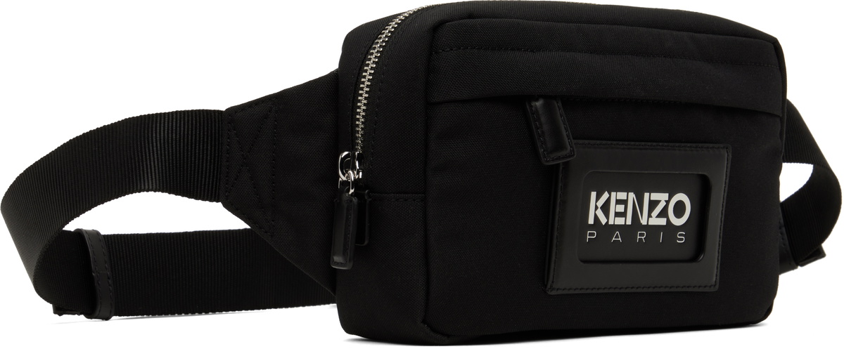 Kenzo Black Kenzo Paris 'Kenzography' Belt Bag