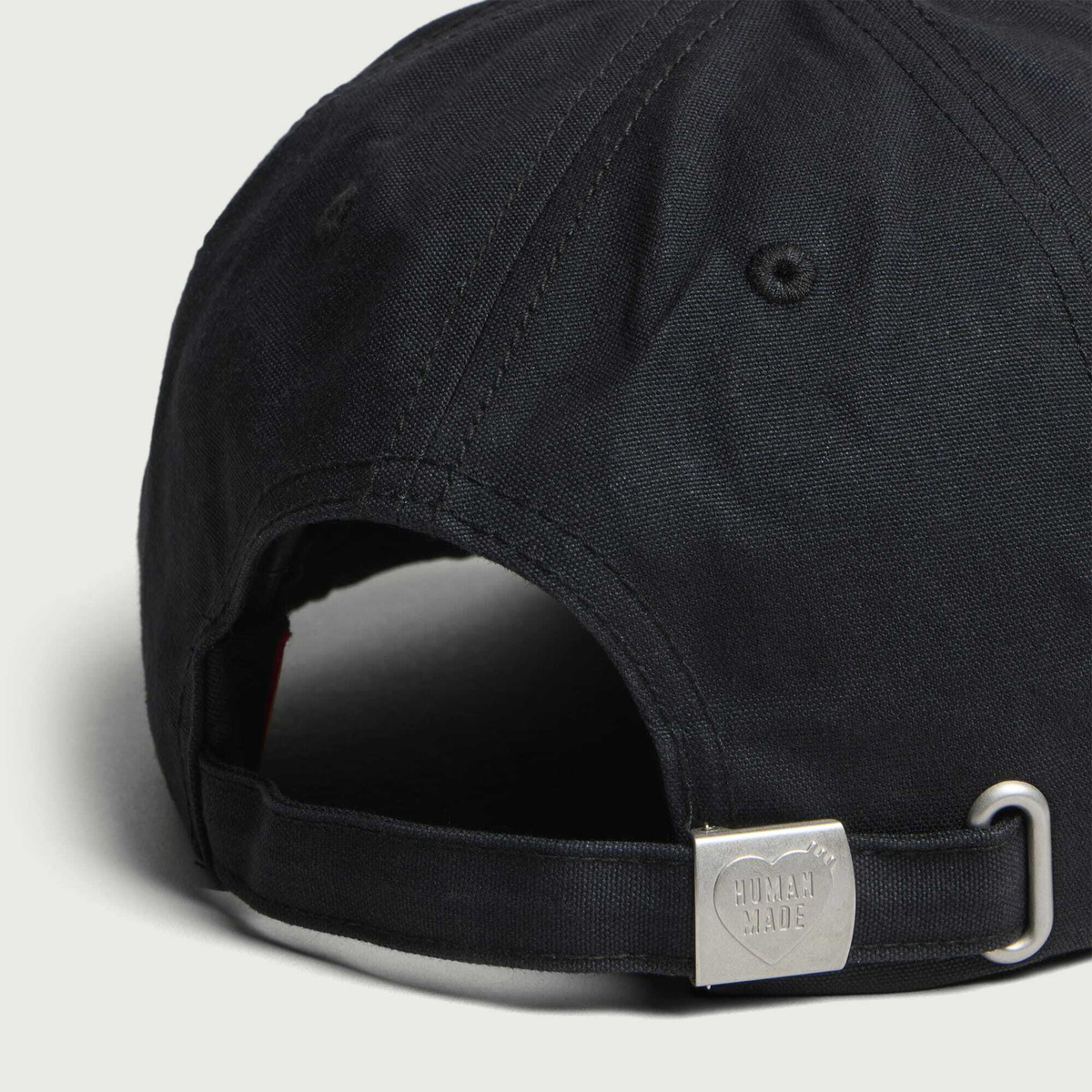 Human Made Men's 6 Panel Canvas Cap in Black