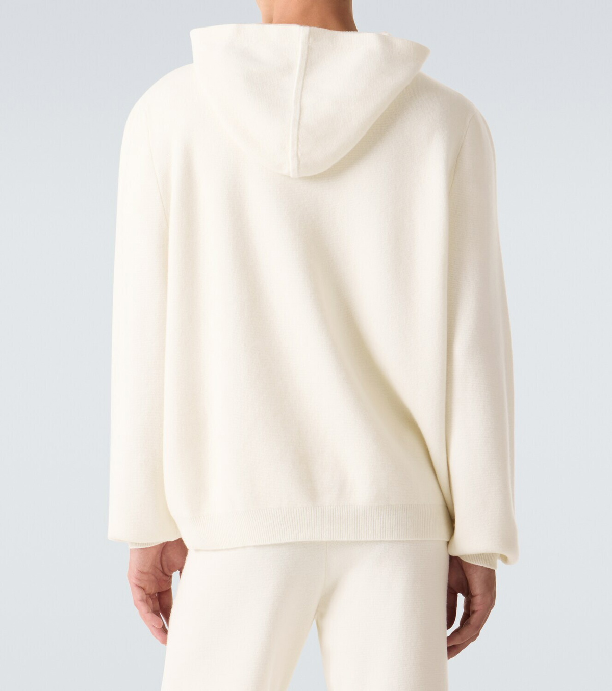 God's True Cashmere Cashmere hoodie with amethyst