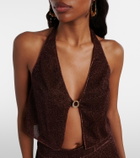 Oséree Lumière crop top