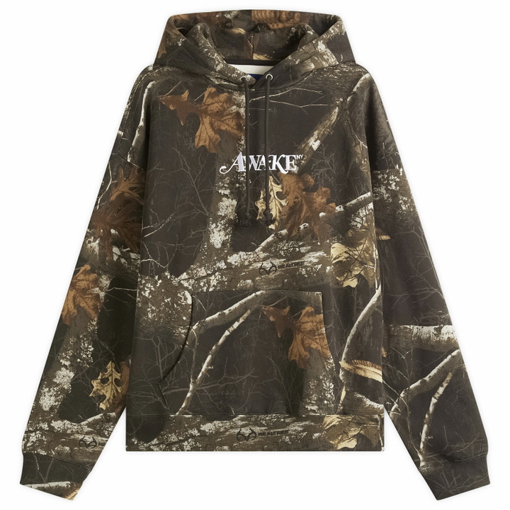 Photo: Awake NY Men's Classic Logo Hoodie in Shadow