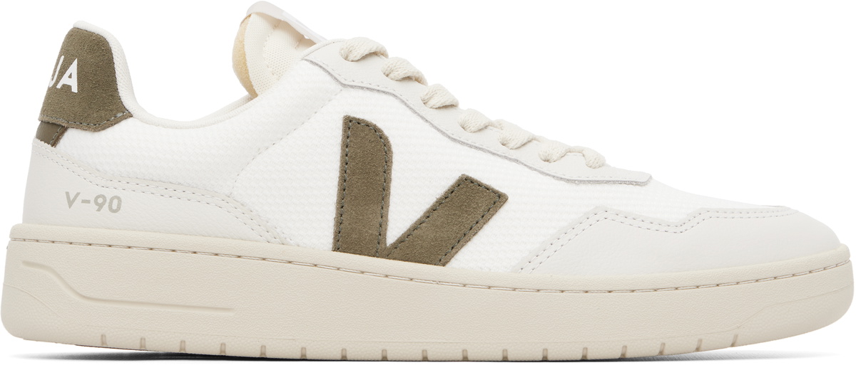 VEJA White V-90 B-Mesh Sneakers
