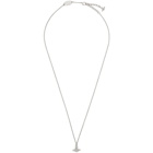 Vivienne Westwood Silver Carmen Pendant Necklace