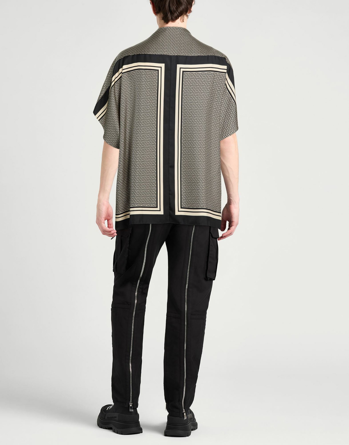Balmain Mens Shirt in Black
