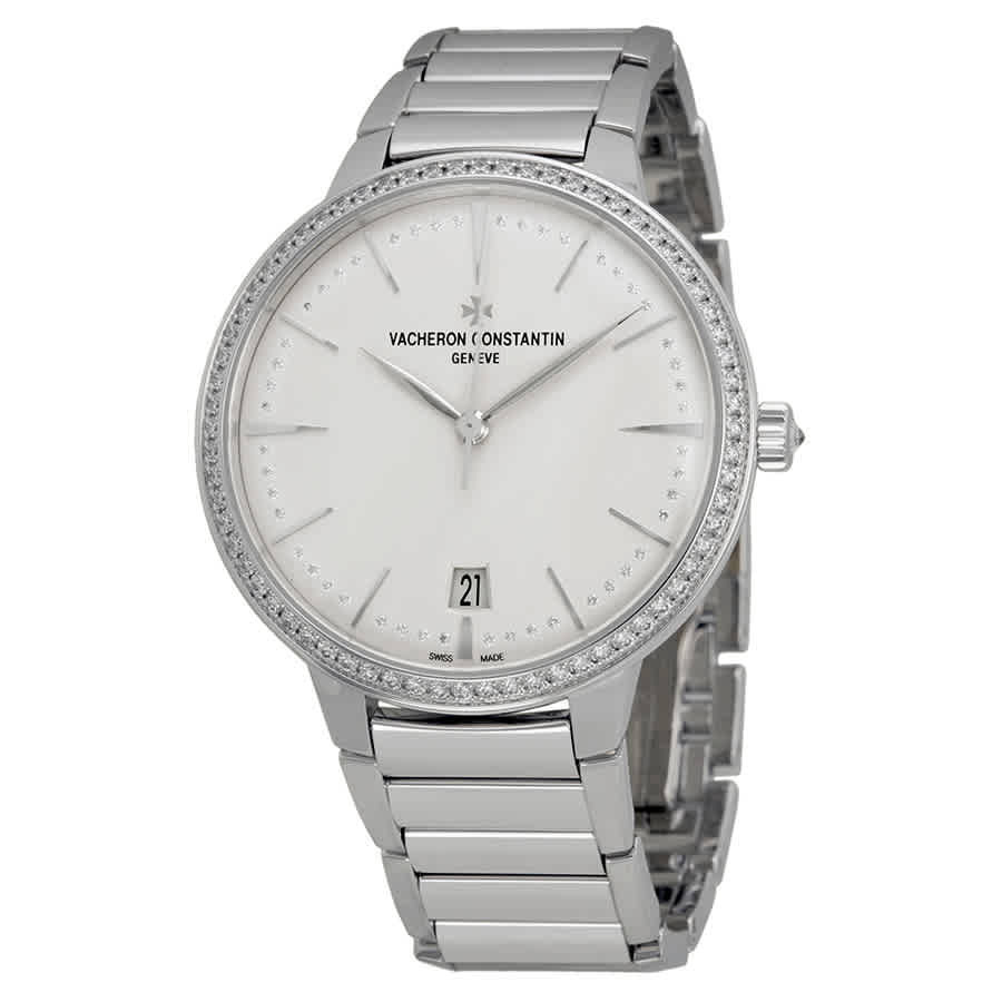 Vacheron Constantin Patrimony Contemporaine Silver Dial White Gold Ladies Watch 85515CA1G-9841
