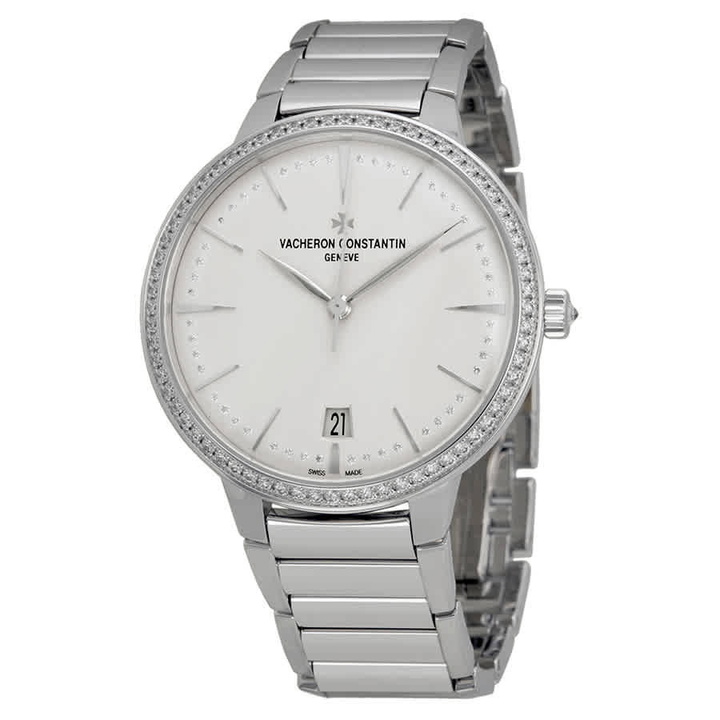 Photo: Vacheron Constantin Patrimony Contemporaine Silver Dial White Gold Ladies Watch 85515CA1G-9841