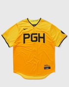 Nike Mlb Pittsburgh Pirates Official Replica Jersey City Connect Orange Jerseys