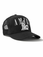 AMIRI - Logo-Print Embroidered Cotton-Canvas and Mesh Trucker Hat