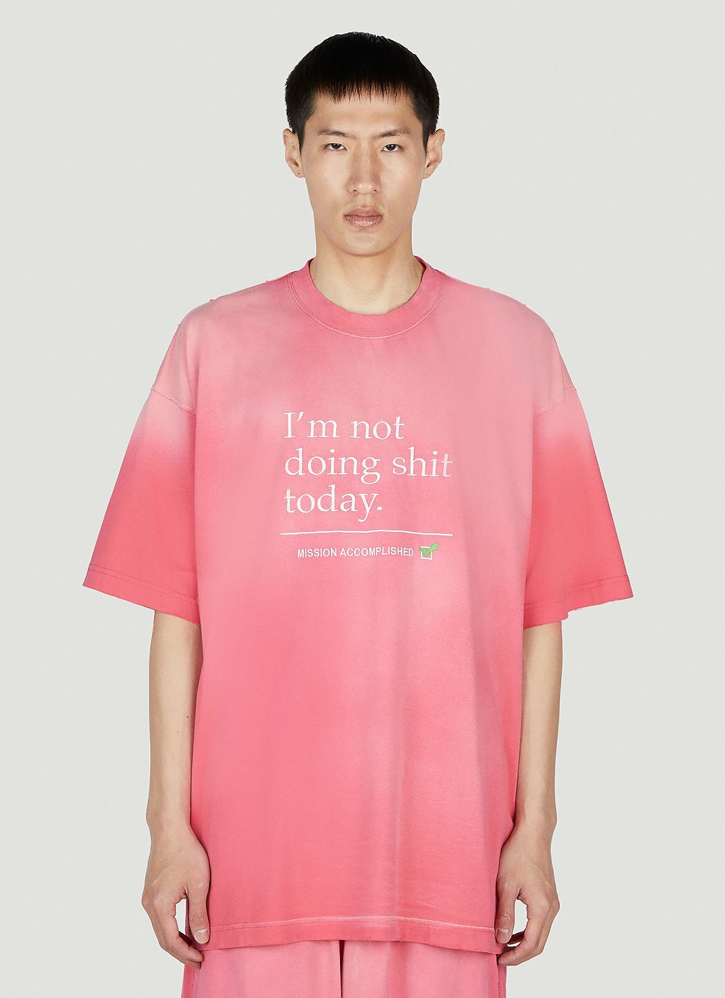 VETEMENTS Slogan T-Shirt