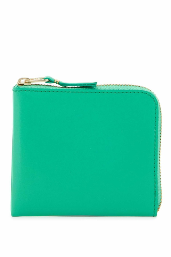 Photo: COMME DES GARCONS WALLET zip around wallet portfolio Green