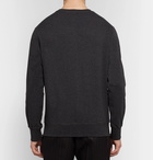 Alexander McQueen - Printed Loopback Cotton-Jersey Sweatshirt - Men - Charcoal