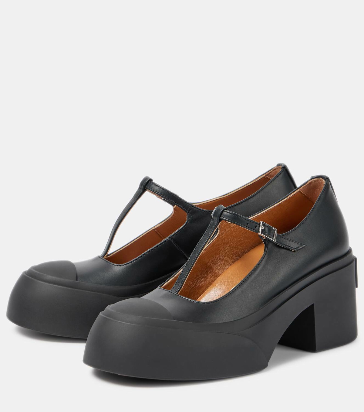 Marni Pablo leather Mary Jane pumps Marni