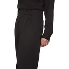 Sulvam Black Sarowel Trousers