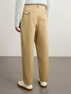 Barena - Straight-Leg Cotton-Gabardine Trousers - Neutrals